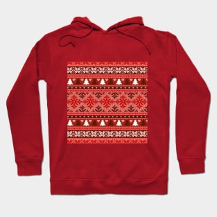 Christmas Sweater Knitted Pattern Hoodie